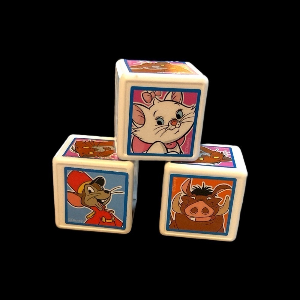 Disney Animals Top Trumps Match cubes match game dice